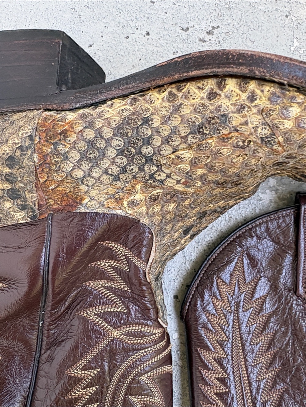 Dan post python cowboy boots - Picture 6 of 12